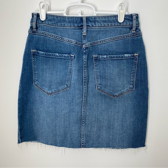 Abercrombie Snap Button Front Denim Mini Skirt - Picture 4 of 4